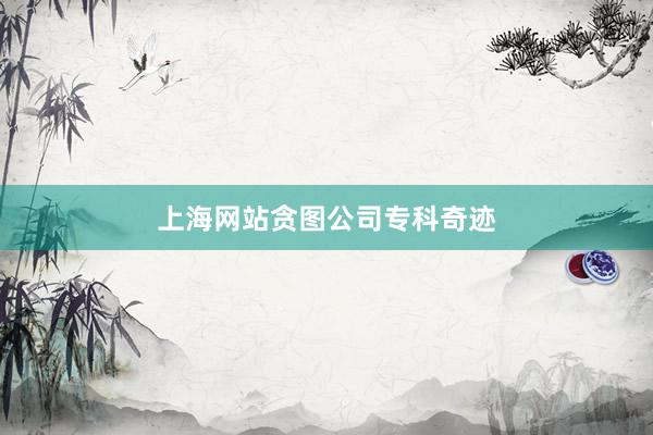 上海网站贪图公司专科奇迹